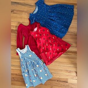 Lot of Colorful Hanna Andersson Kids' Dresses size 5